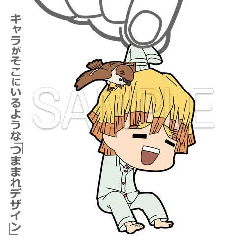 Demon Slayer: Zenitsu Agatsuma - Butterfly Mansion Kimono Ver. Tsumamare Keychain